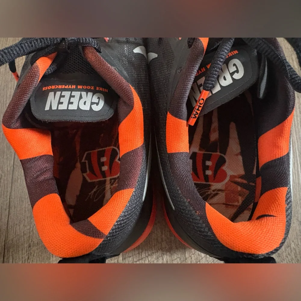 Nike Zoom Hypercross Cincinnati Bengal Tennis Shoes - Picture 7 of 10